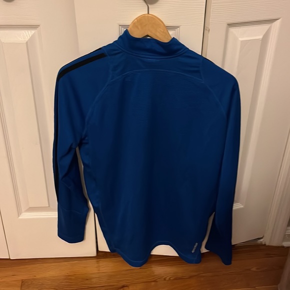 Thin Blue Adidas long sleeve top - Picture 2 of 2